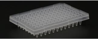 96孔荧光定量PCR板，200 ul磨砂，半裙边，单切角（A12）
